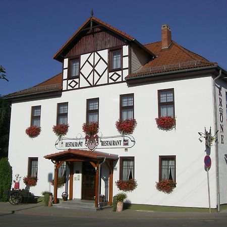 Landgasthof & Hotel Krone Eischleben Ichtershausen Kültér fotó