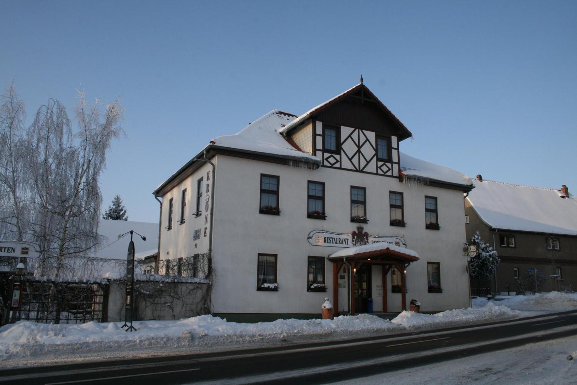 Landgasthof & Hotel Krone Eischleben Ichtershausen Kültér fotó
