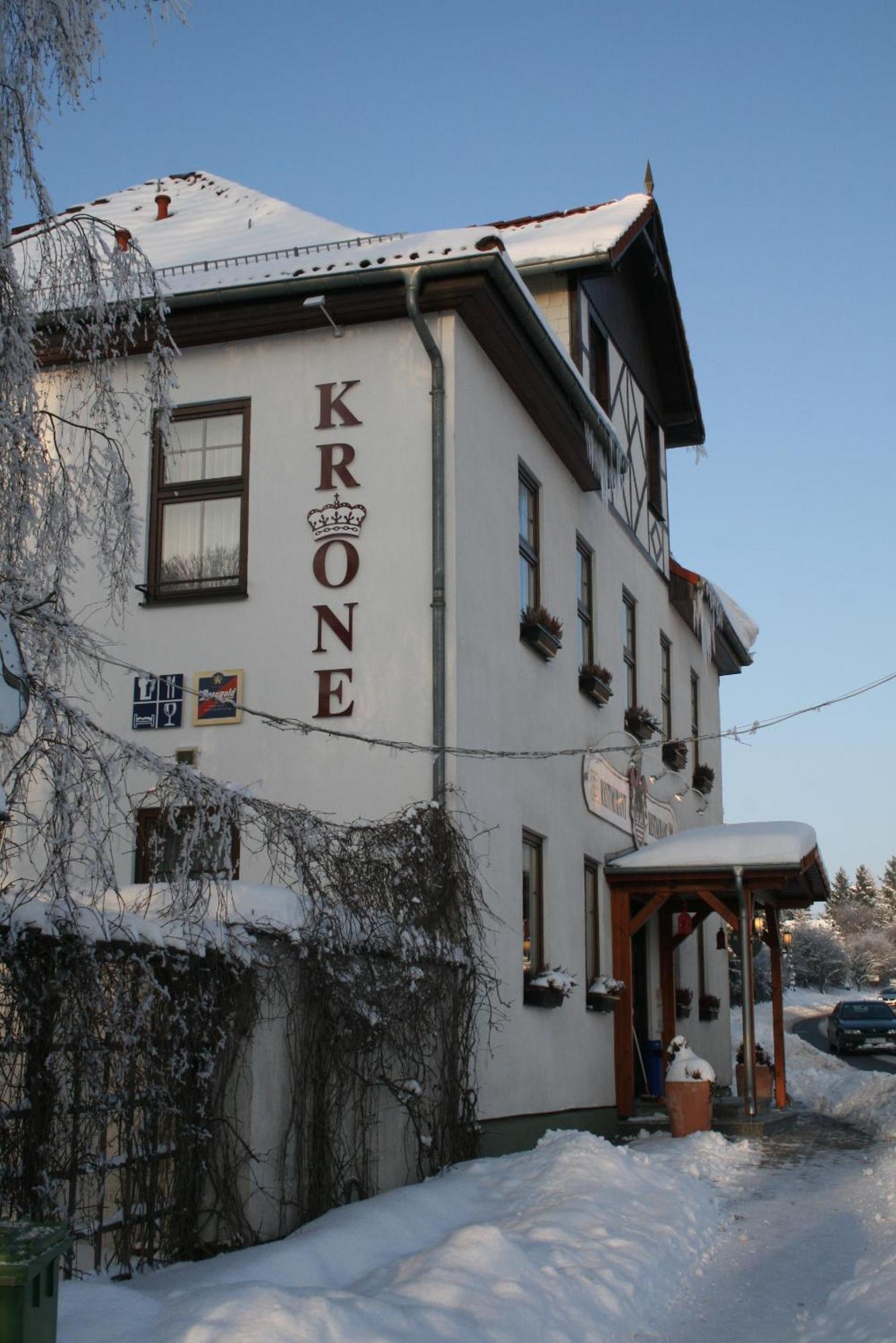 Landgasthof & Hotel Krone Eischleben Ichtershausen Kültér fotó