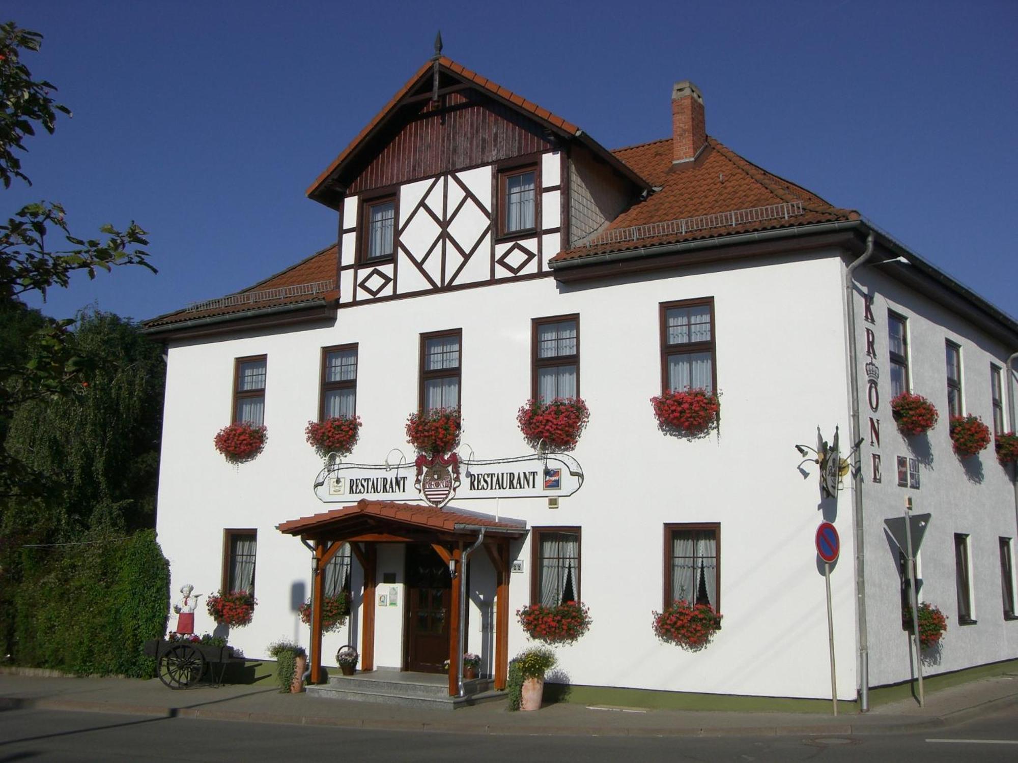 Landgasthof & Hotel Krone Eischleben Ichtershausen Kültér fotó