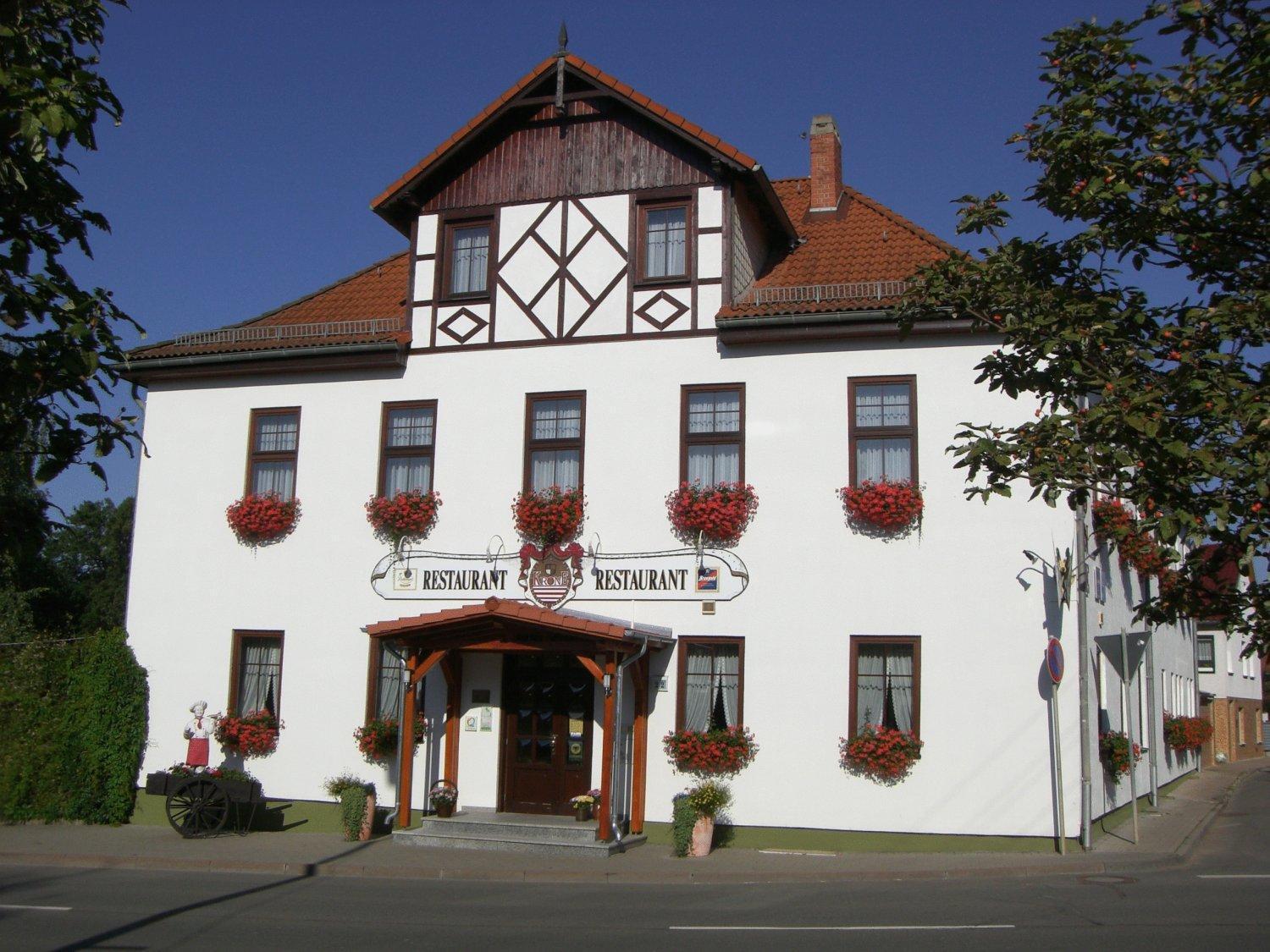 Landgasthof & Hotel Krone Eischleben Ichtershausen Kültér fotó