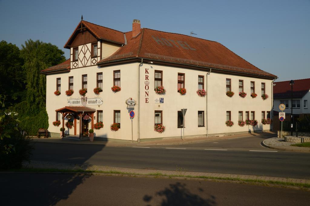 Landgasthof & Hotel Krone Eischleben Ichtershausen Kültér fotó