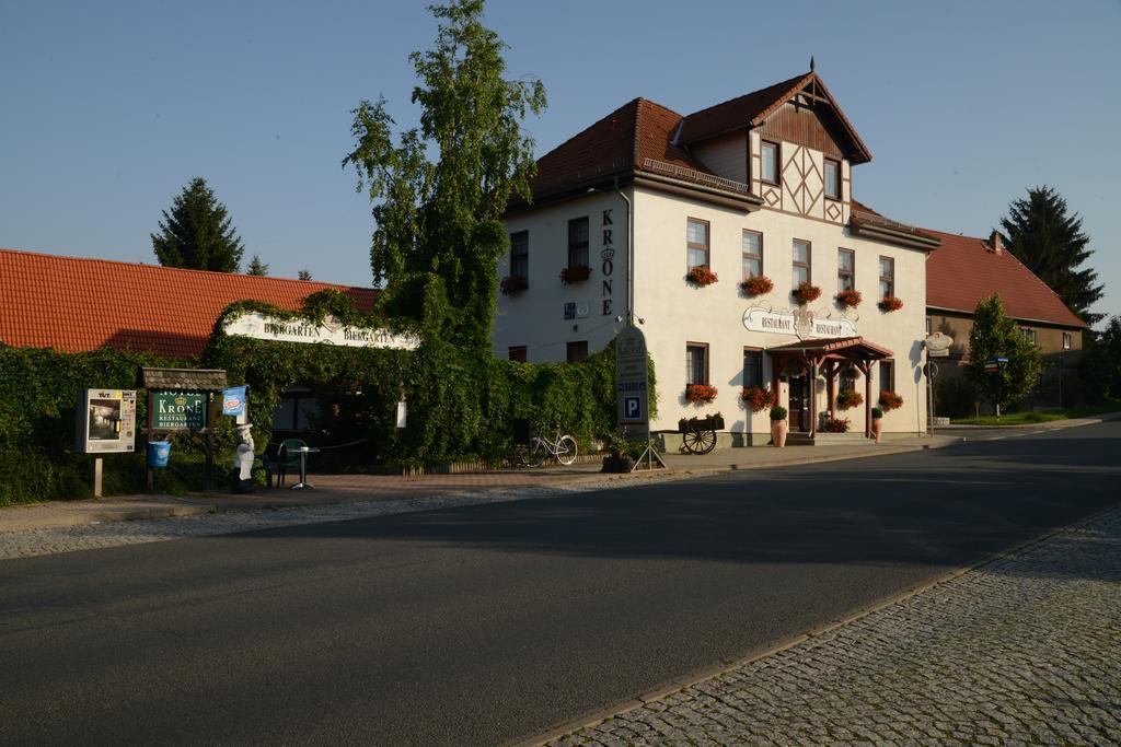 Landgasthof & Hotel Krone Eischleben Ichtershausen Kültér fotó