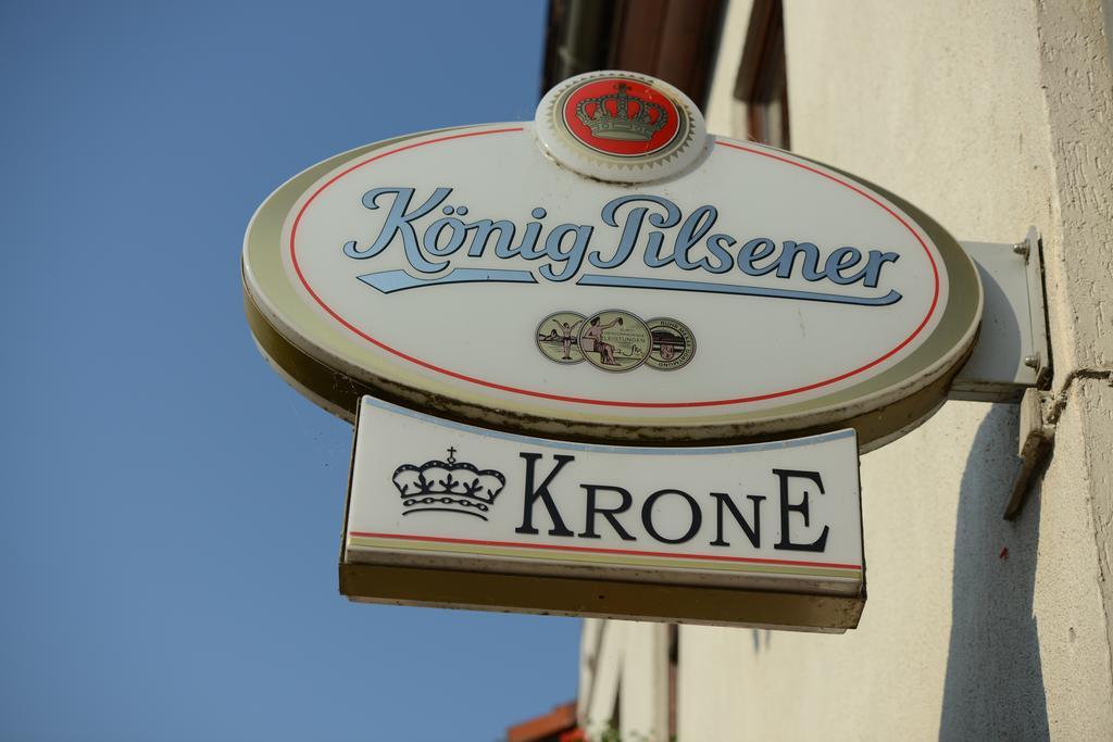 Landgasthof & Hotel Krone Eischleben Ichtershausen Kültér fotó